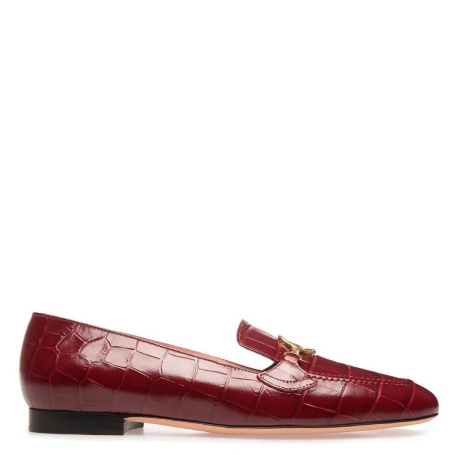Bally Obrien Croc-Embossed Leather Loafers by BALLY