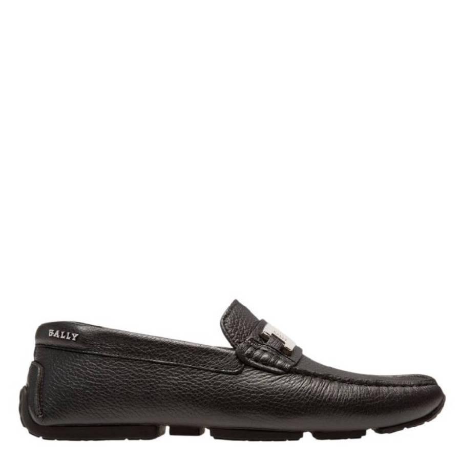 Bally Paipel Stripe Detailed Leather Drivers by BALLY