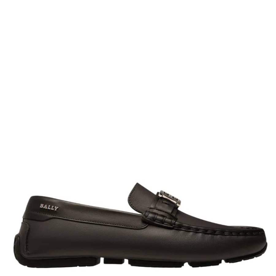 Bally Peyton B-Chain Leather Driving Shoes by BALLY