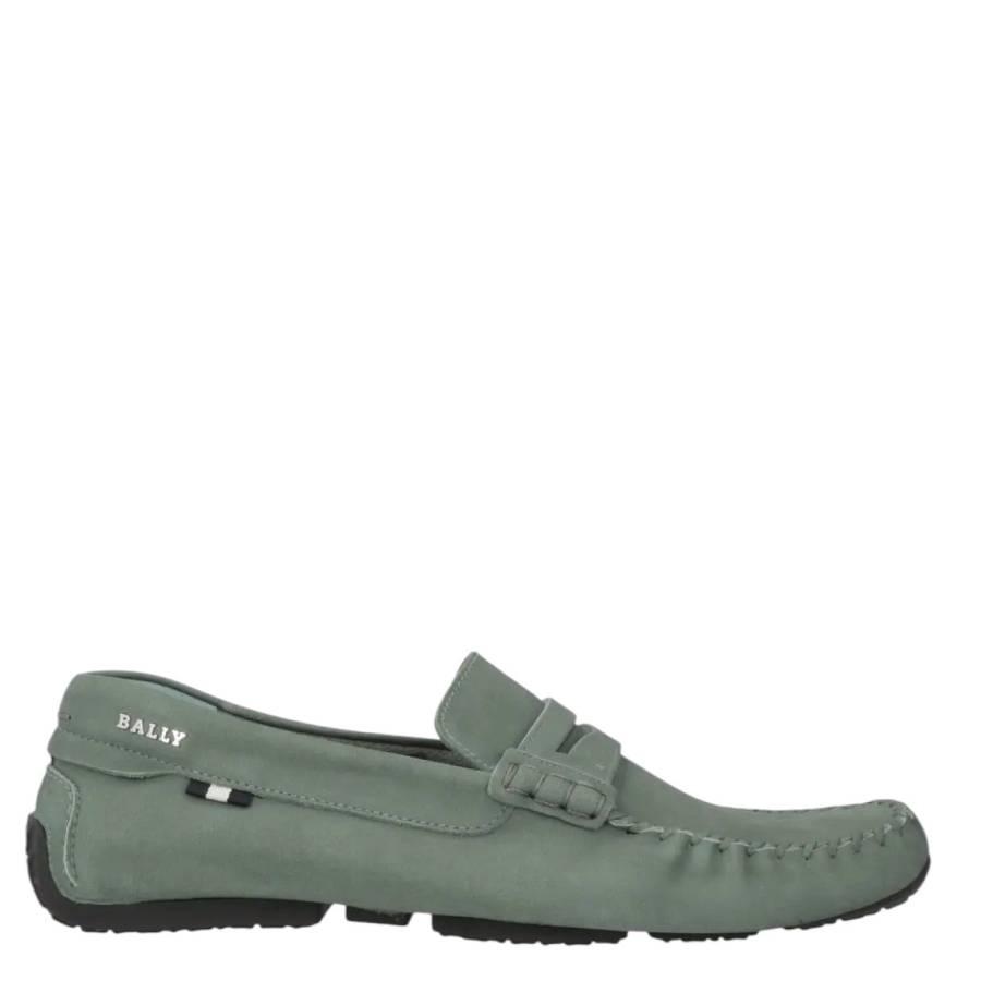 Bally Pier Suede Penny Loafers by BALLY