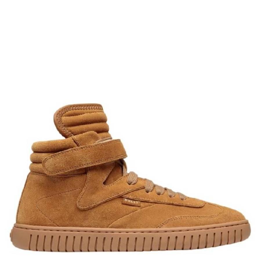 Bally Player Calf Suede Mid-Top Sneakers by BALLY