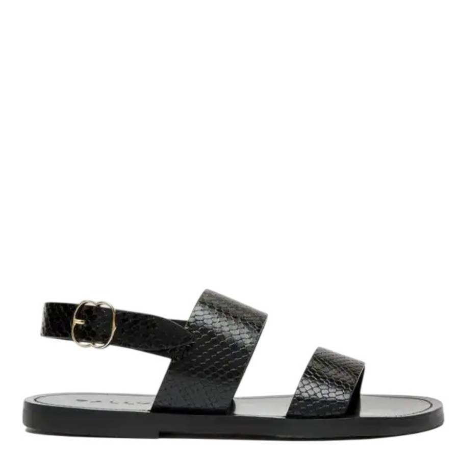 Bally Python-Printed Leather Sandals by BALLY