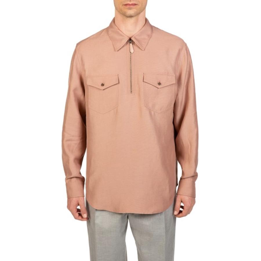 Bally Quarter Zip Long-Sleeved Utility Shirt by BALLY