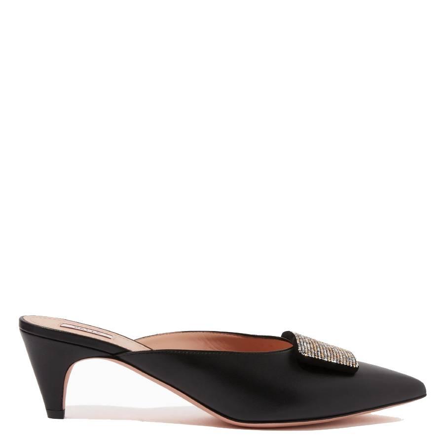 Bally Silvey 55 Pointed-Toe Leather Pumps by BALLY