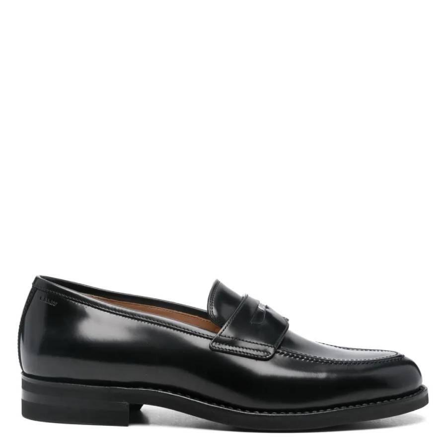 Bally Sweeny Leather Penny Loafers by BALLY