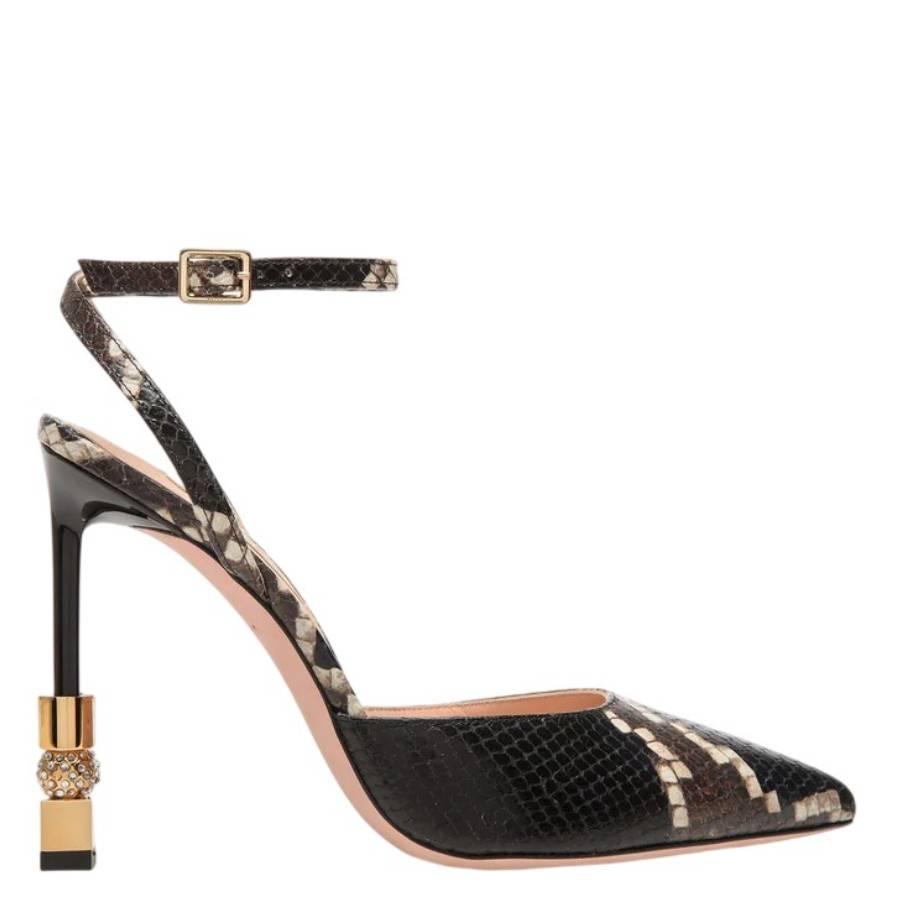 Bally Tatjana 105 Python Print Pumps by BALLY