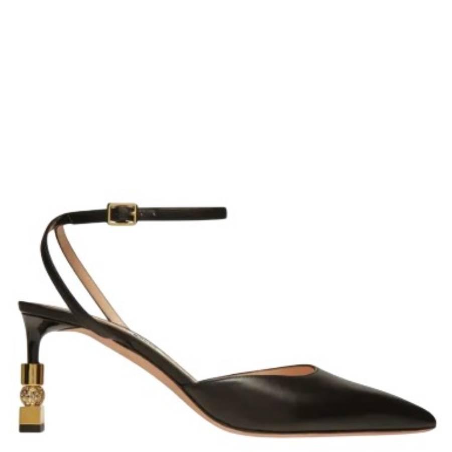 Bally Tatjana 65 Pointed-Toe Leather Pumps by BALLY