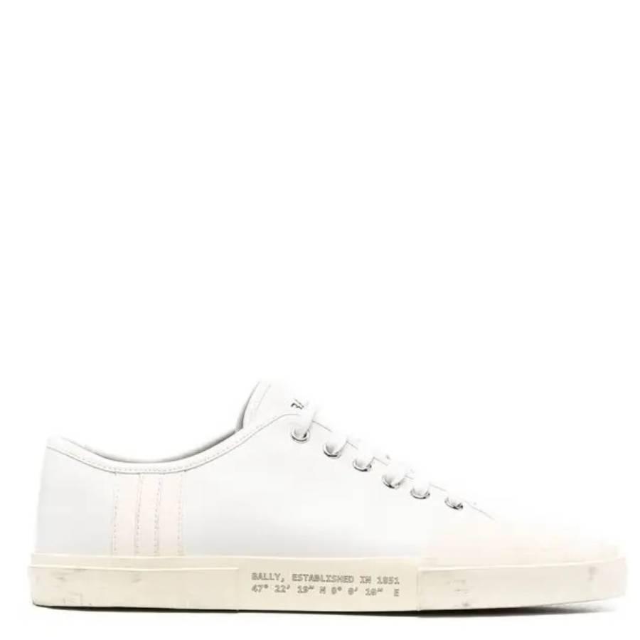 Bally Vrey Leather Low-Top Sneakers by BALLY