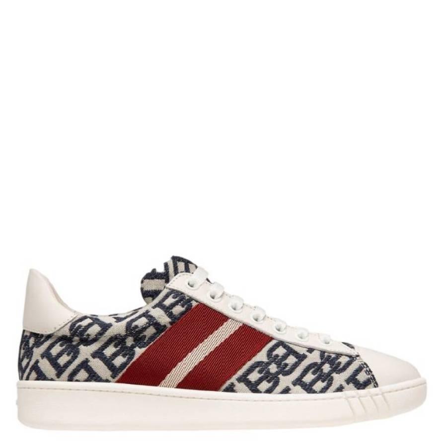 Bally Wiky Stripe Pattern Jacquard Sneakers by BALLY