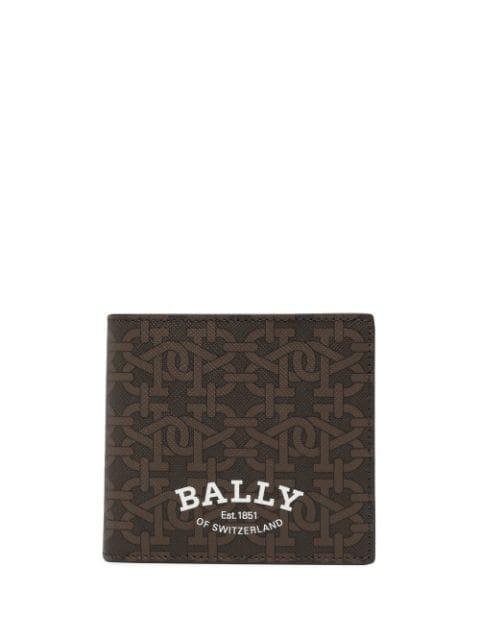Brasai monogram-print wallet by BALLY