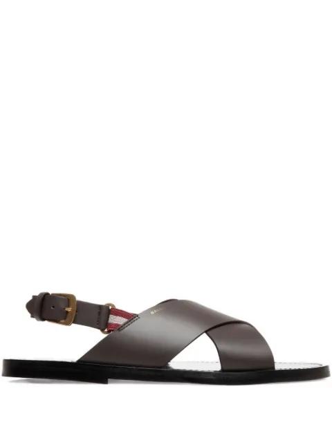 Chateau crisscross ribbon sandals by BALLY