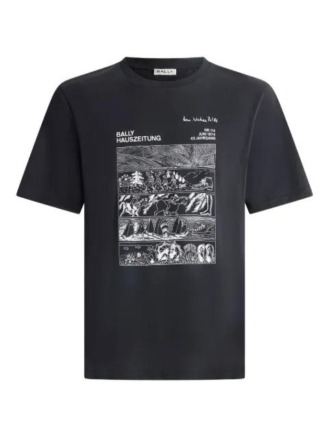 Comics graphic-print T-shirt by BALLY