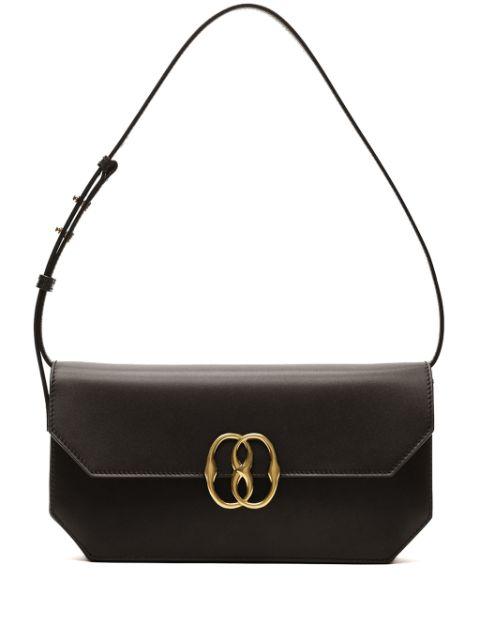 Emblem leather shoulder bag by BALLY
