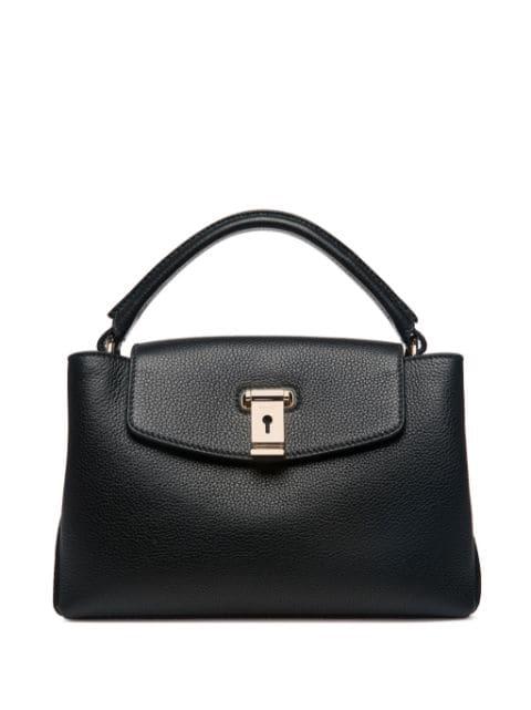 Layka leather tote bag by BALLY
