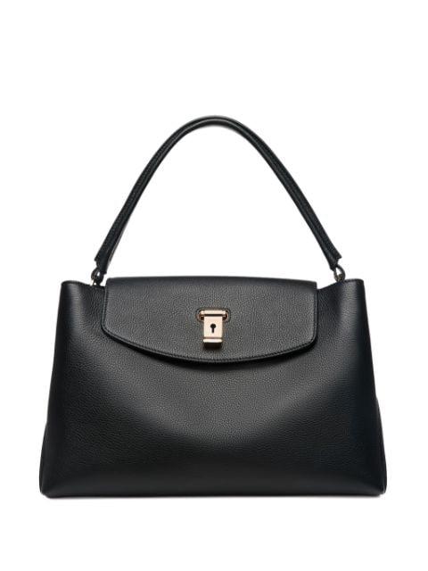 Lock Me leather tote bag by BALLY
