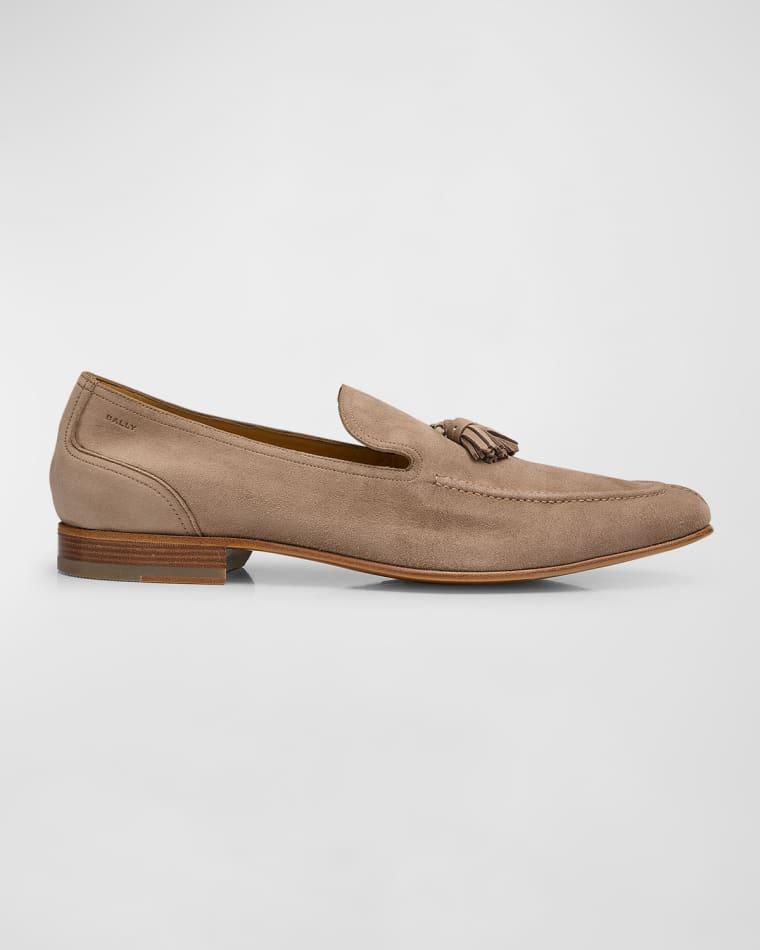 Men's Sayer-U Leather Tassel Loafers by BALLY