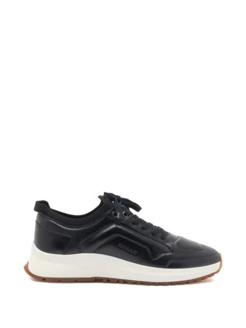 Outline leather sneakers by BALLY