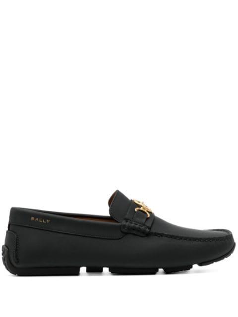 Pilot leather loafers by BALLY