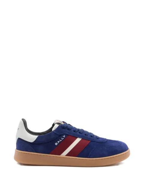Retro Crest Ribbon suede sneakers by BALLY