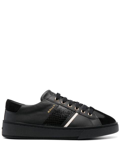 Roller P low-top leather sneakers by BALLY