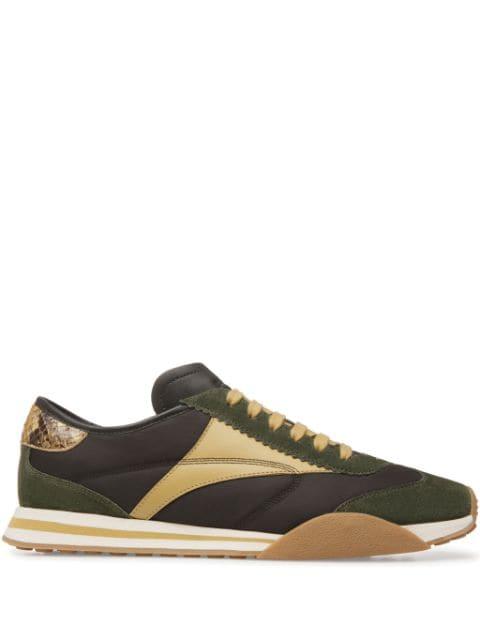 Sonney panelled suede sneakers by BALLY