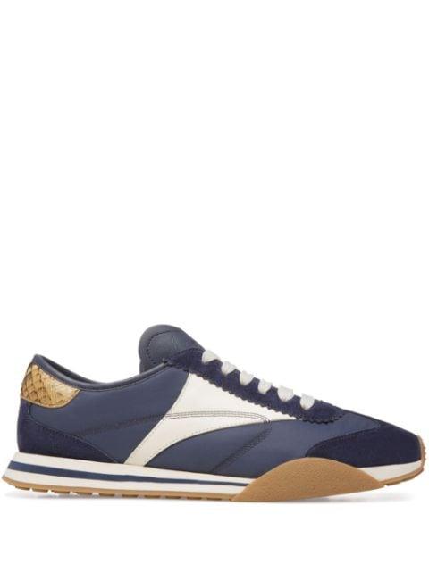 Sonney panelled suede sneakers by BALLY