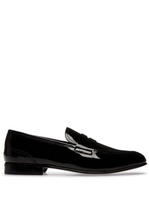 Suisse patent-leather loafers by BALLY