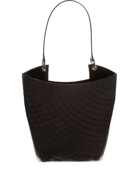 Pre-Owned quilted leather bucket bag by BALLY VINTAGE