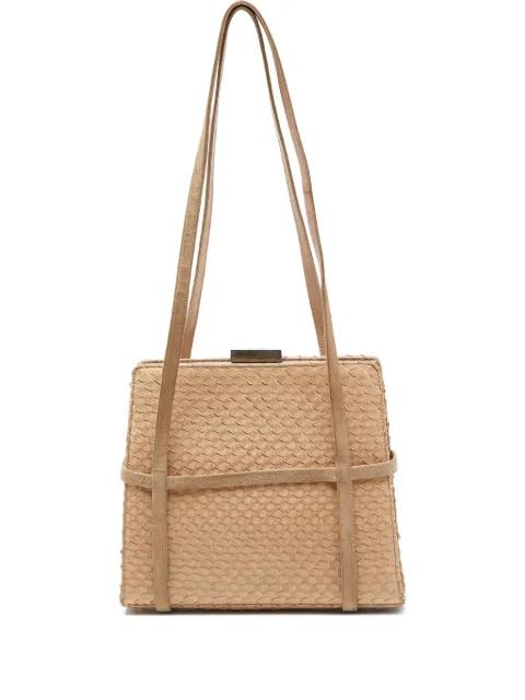 Watersnake shoulder bag by BALLY VINTAGE