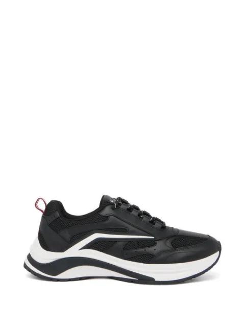 Woge panelled mesh-insert sneakers by BALLY