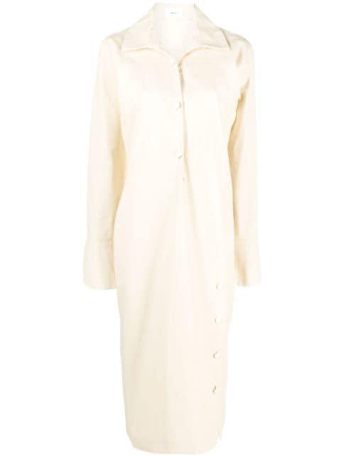 button-up long-sleeves dress by BALLY