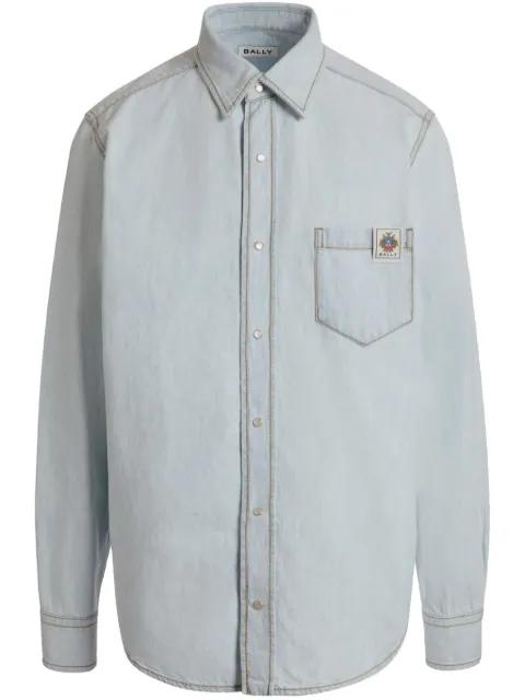 denim shirt by BALLY