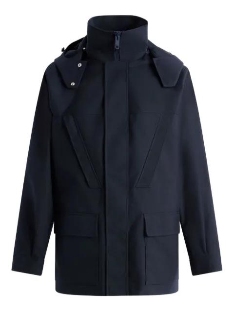 detachable-hood parka by BALLY