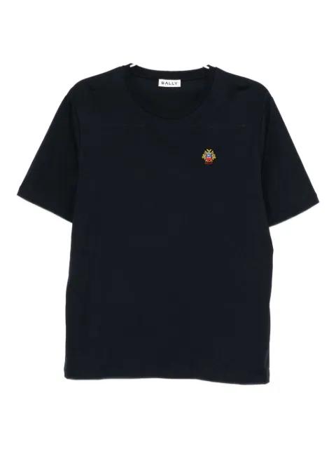 embroidered-logo T-shirt by BALLY