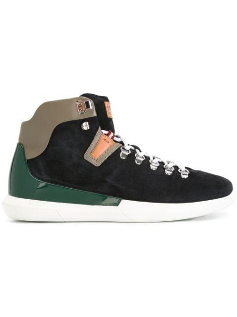 high-top sneakers by BALLY