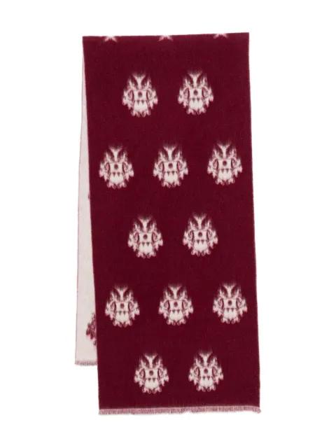 intarsia scarf by BALLY