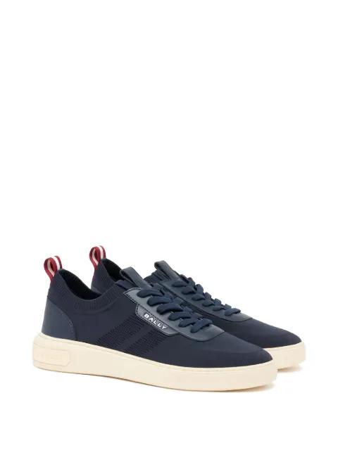 knit panelled sneakers by BALLY