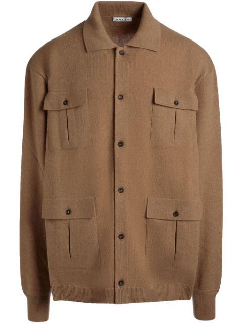 knitted cashmere shirt by BALLY