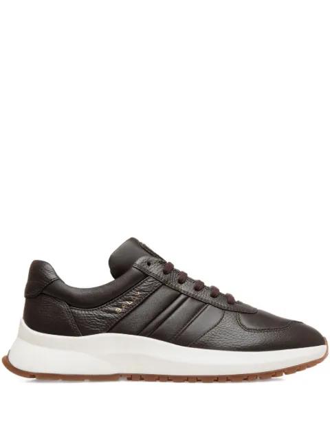 lace-up leather sneakers by BALLY