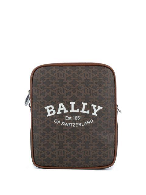 leather clutch bag by BALLY