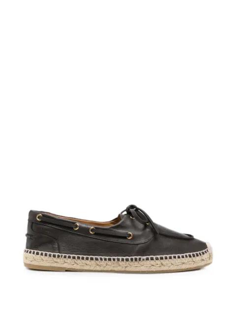 leather espadrille by BALLY