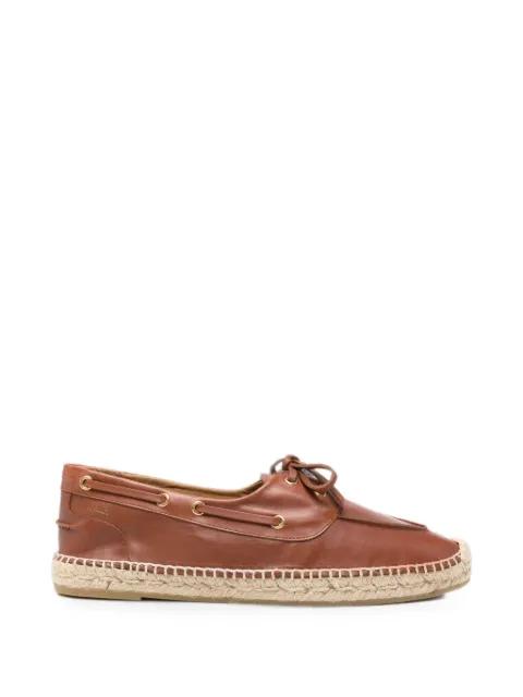 leather espadrille by BALLY