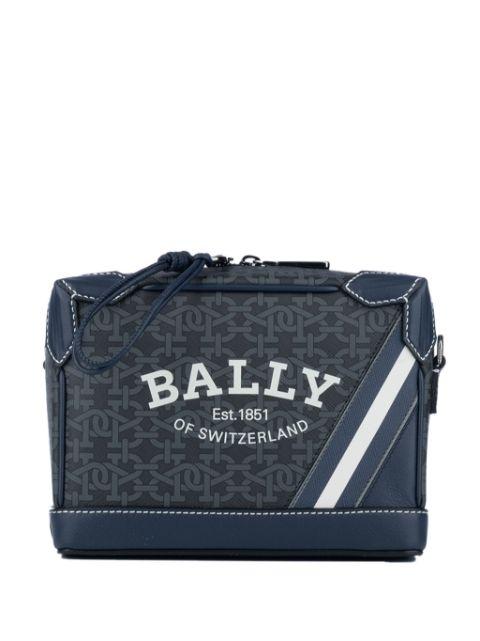 leather shoulder bag by BALLY