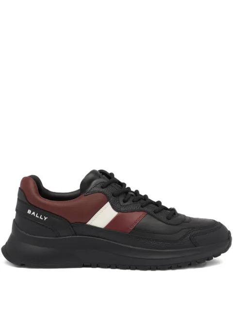 leather sneakers by BALLY