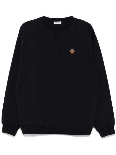 logo-embroidered sweatshirt by BALLY