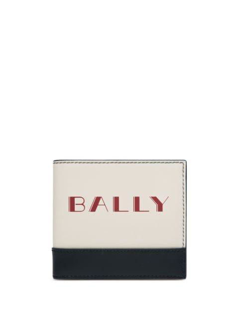 logo-lettering leather wallet by BALLY