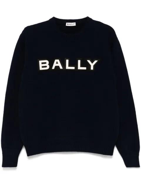 logo-patch jumper by BALLY