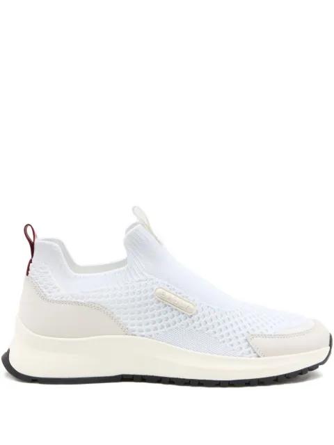 logo-patch sneakers by BALLY