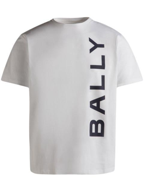 logo-print organic cotton T-shirt by BALLY