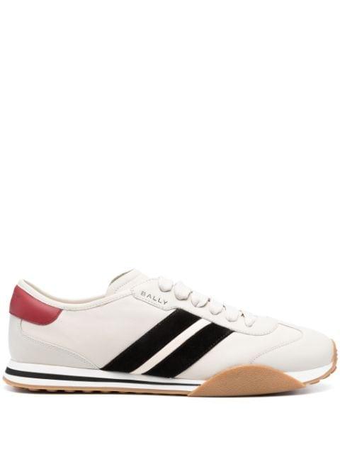 low-top leather sneakers by BALLY